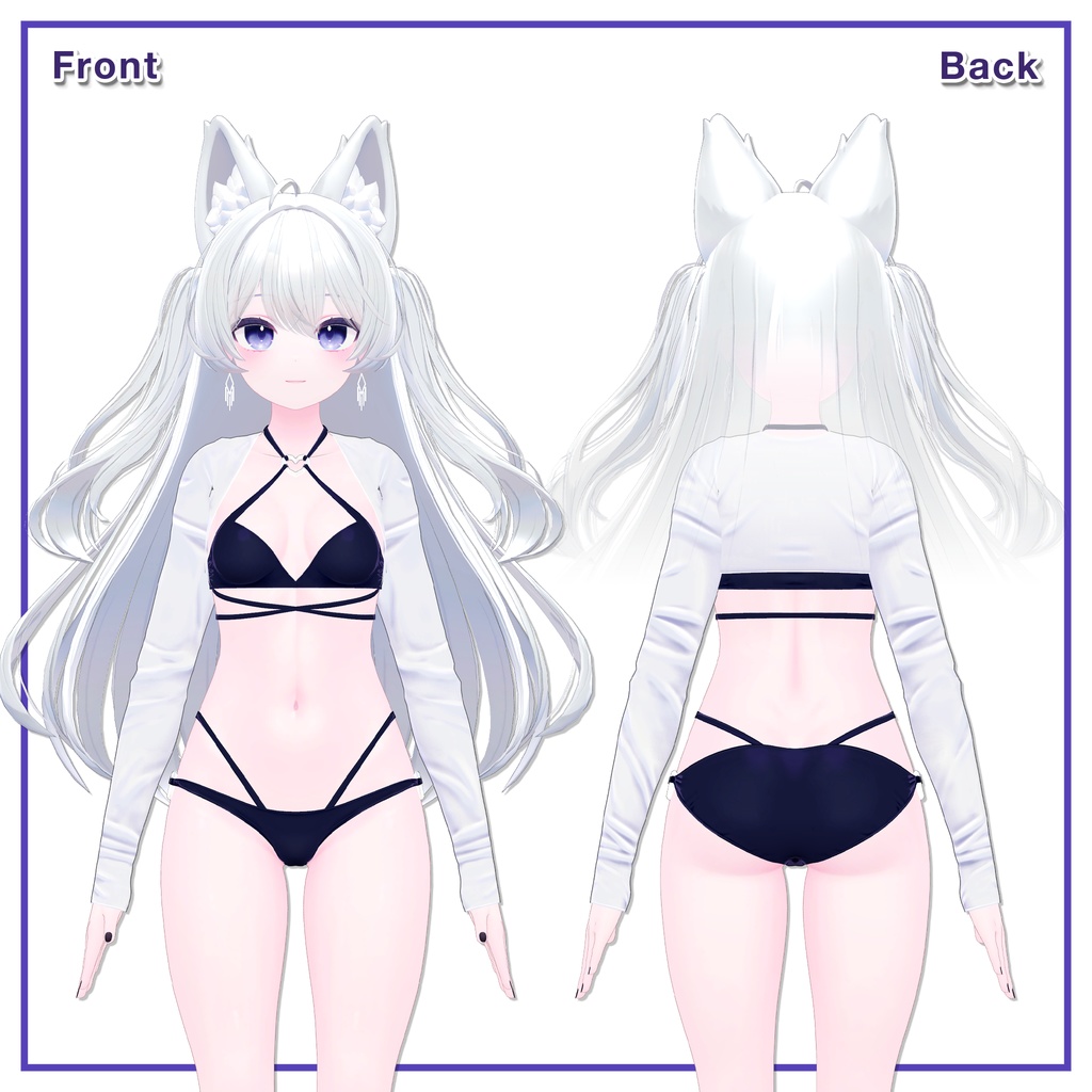 Heart Symbol Bikini for Lime,Chiffon / ハートシンボルビキニ【ライム用,シフォン用】 (C17)