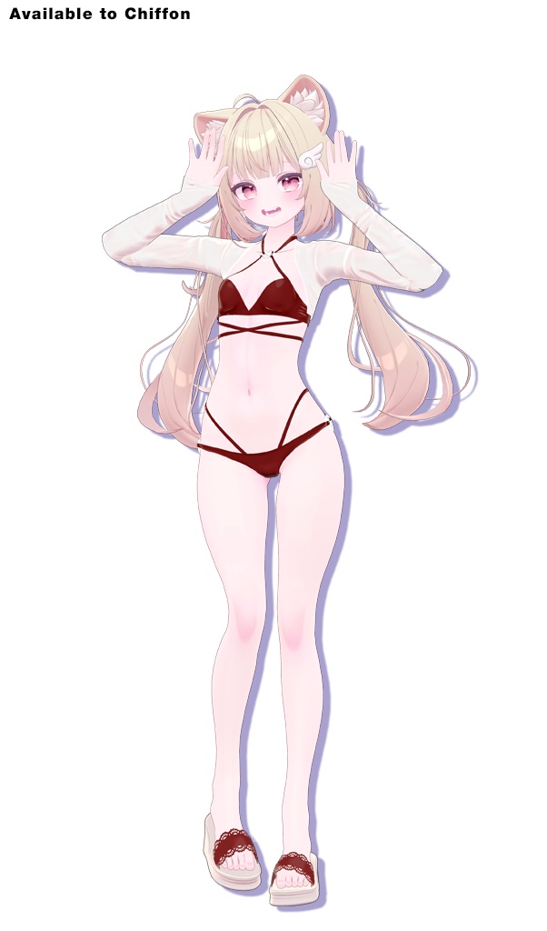 Heart Symbol Bikini for Lime,Chiffon / ハートシンボルビキニ【ライム用,シフォン用】 (C17)