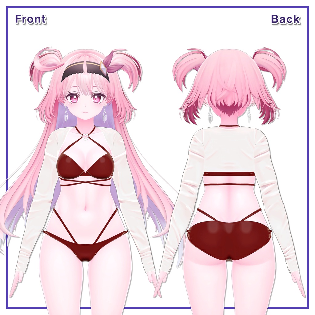 Heart Symbol Bikini for Selestia / ハートシンボルビキニ【セレスティア用】 (C17)
