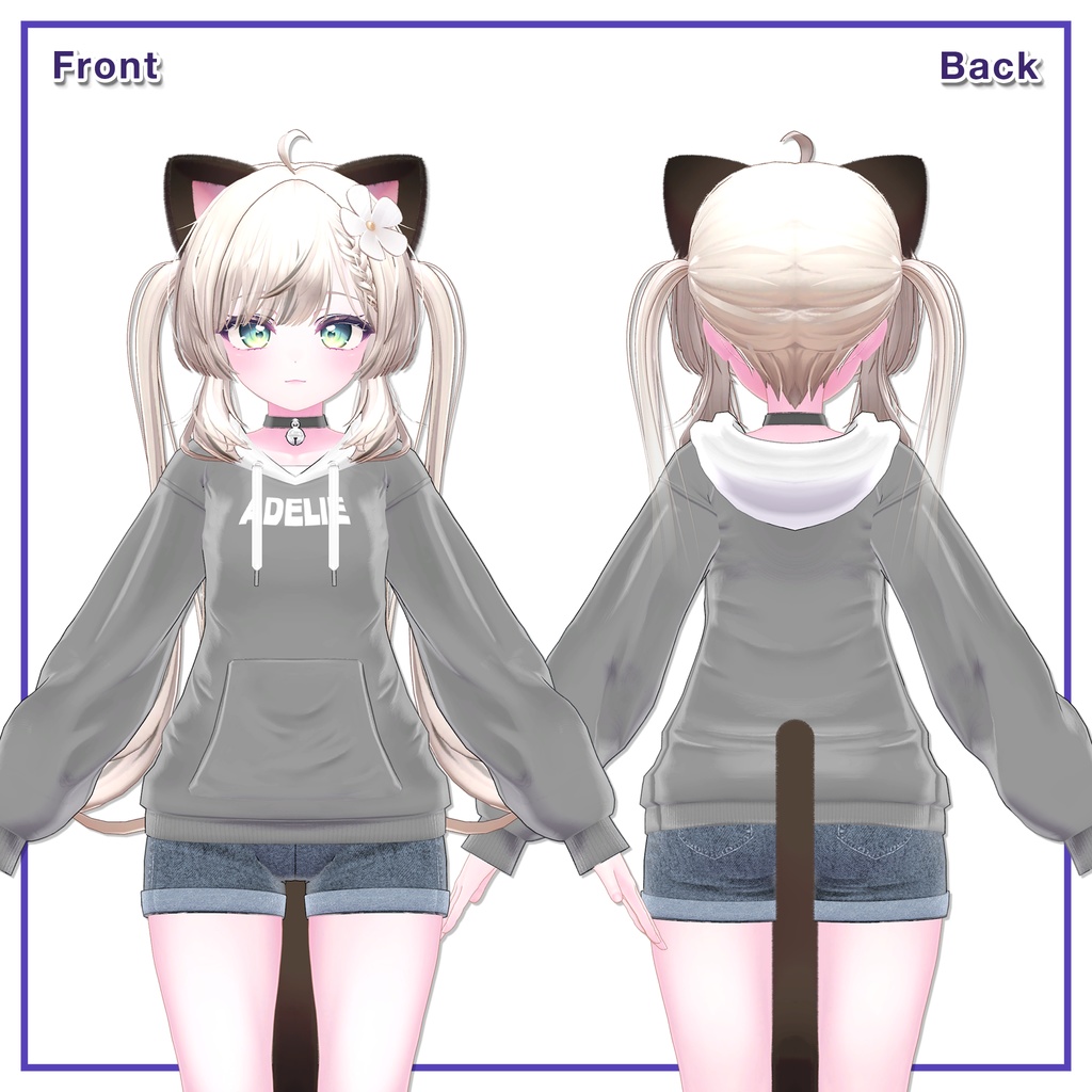 Roll up Shorts & Hoodie for Manuka / ロールアップショーツ&パーカー 【マヌカ用】 (C18)