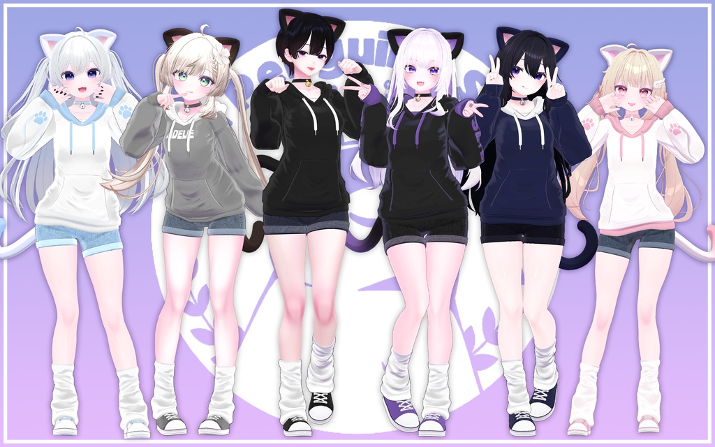 Roll up Shorts & Hoodie for Manuka / ロールアップショーツ&パーカー 【マヌカ用】 (C18)