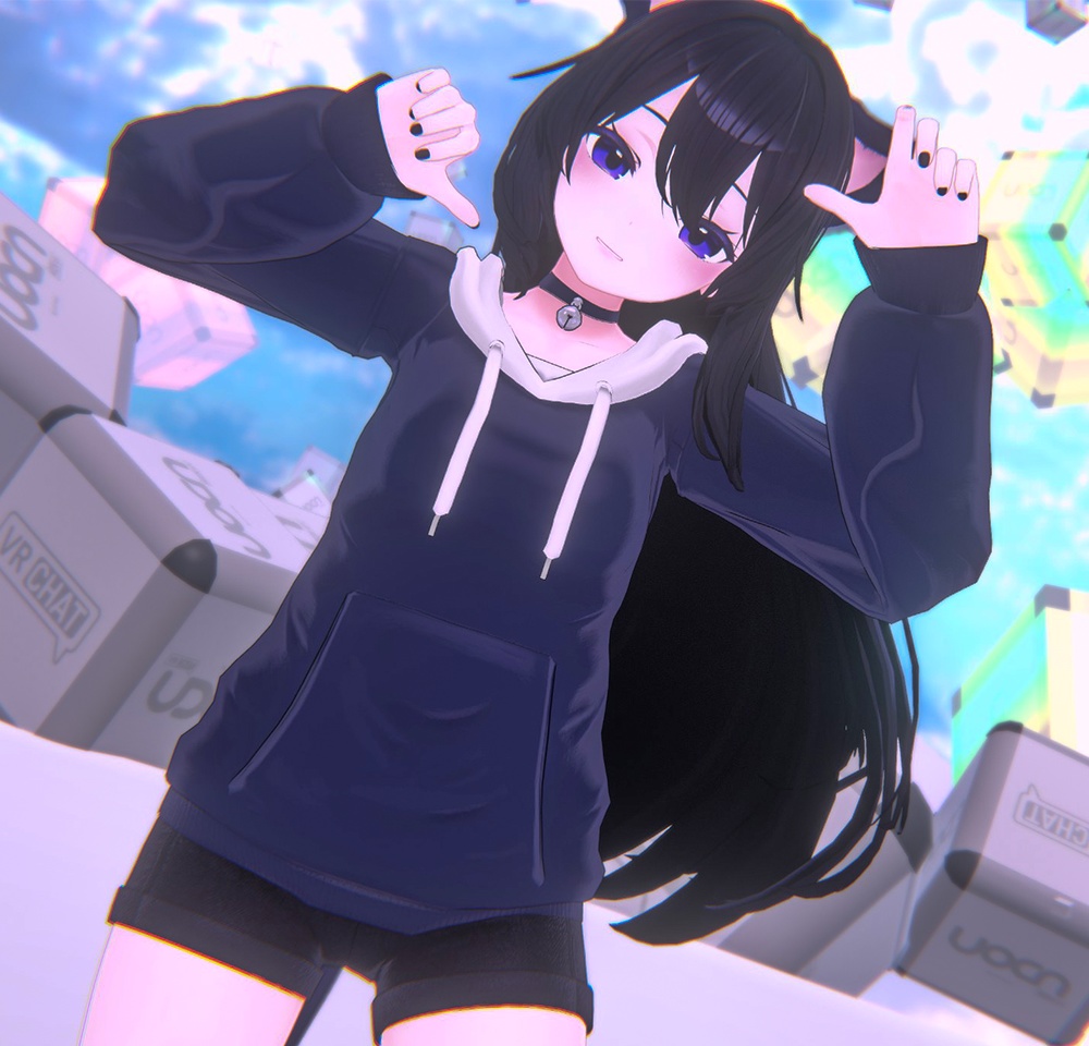 Roll up Shorts & Hoodie for Kikyo / ロールアップショーツ&パーカー 【桔梗用】 (C18)