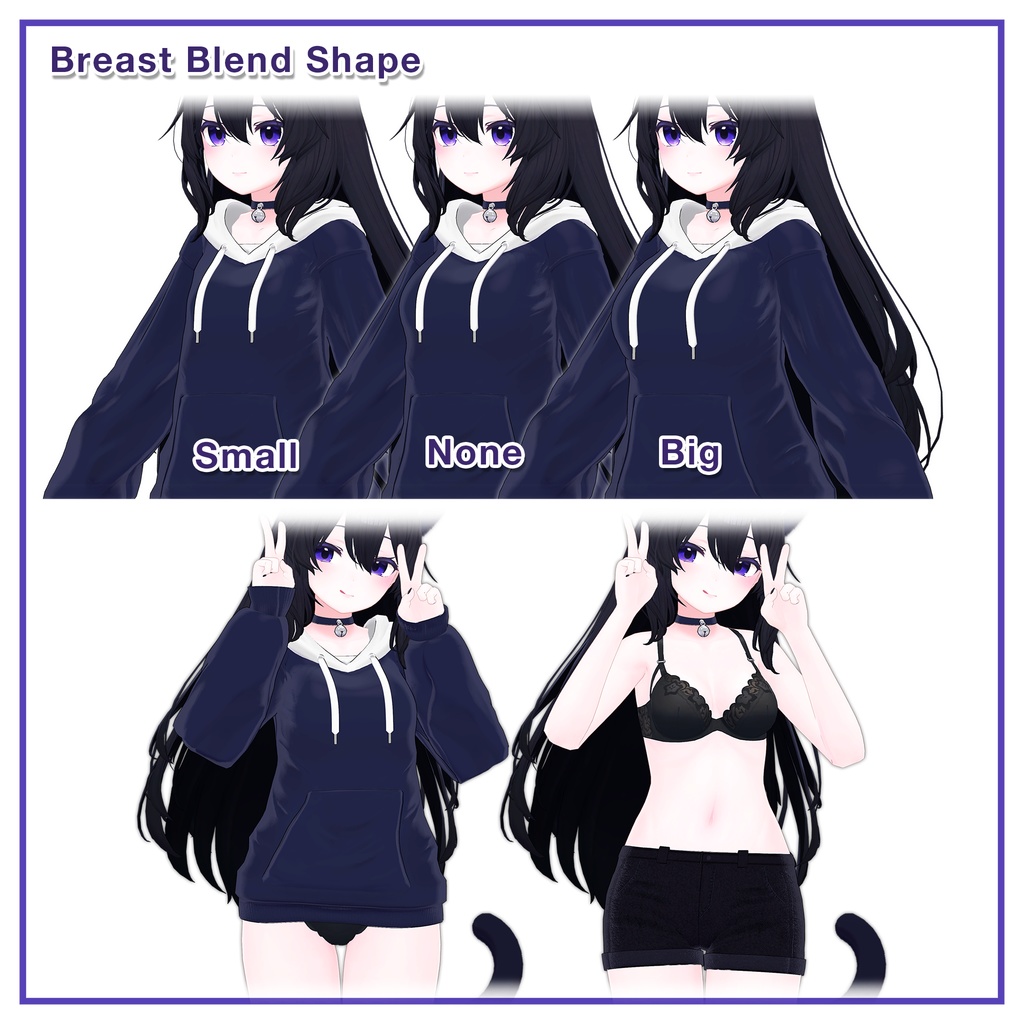 Roll up Shorts & Hoodie for Kikyo / ロールアップショーツ&パーカー 【桔梗用】 (C18)