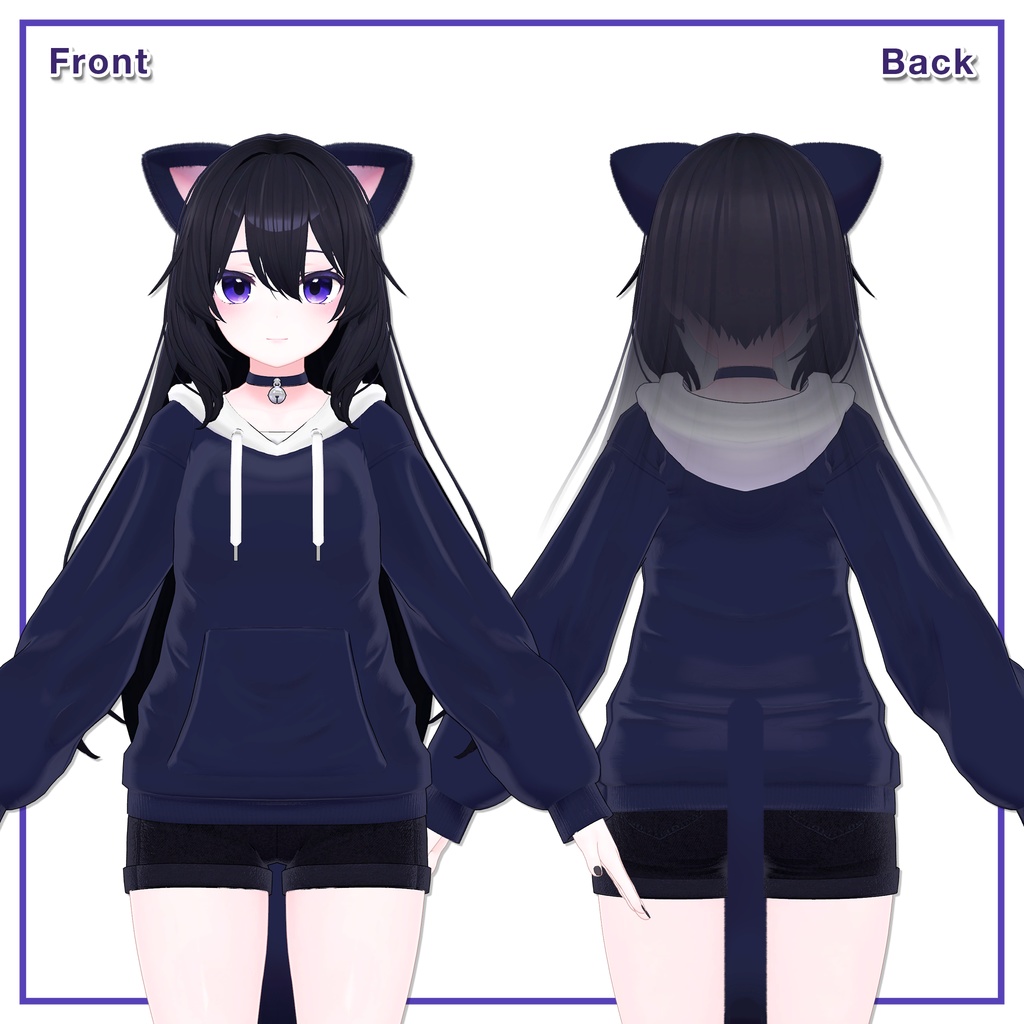 Roll up Shorts & Hoodie for Kikyo / ロールアップショーツ&パーカー 【桔梗用】 (C18)