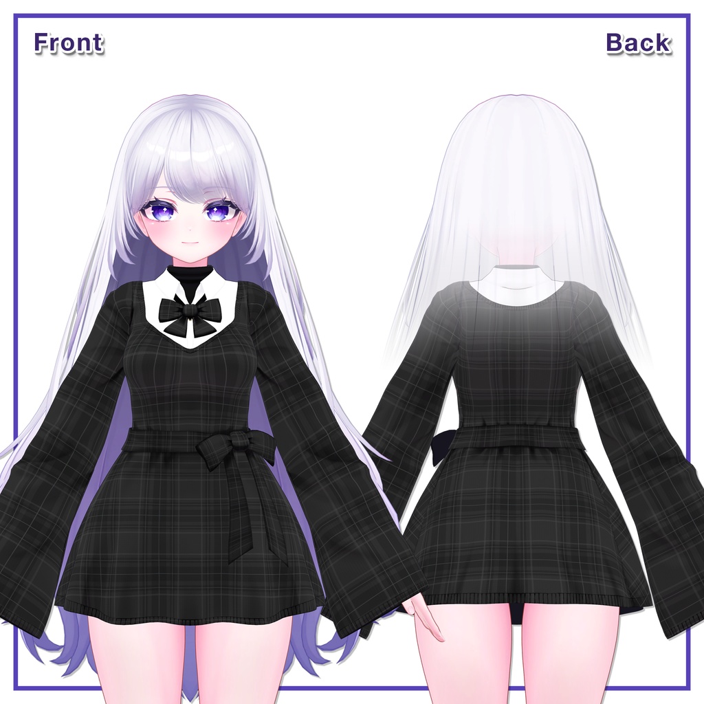 Ribbon knit dress for Airi / リボンニットワンピース【愛莉用】 (C13)