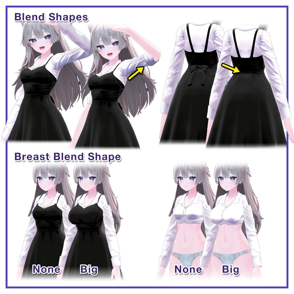 Uniform Style Dress for Shinano / ユニホームスタイルワンピース【しなの用】 (C16)