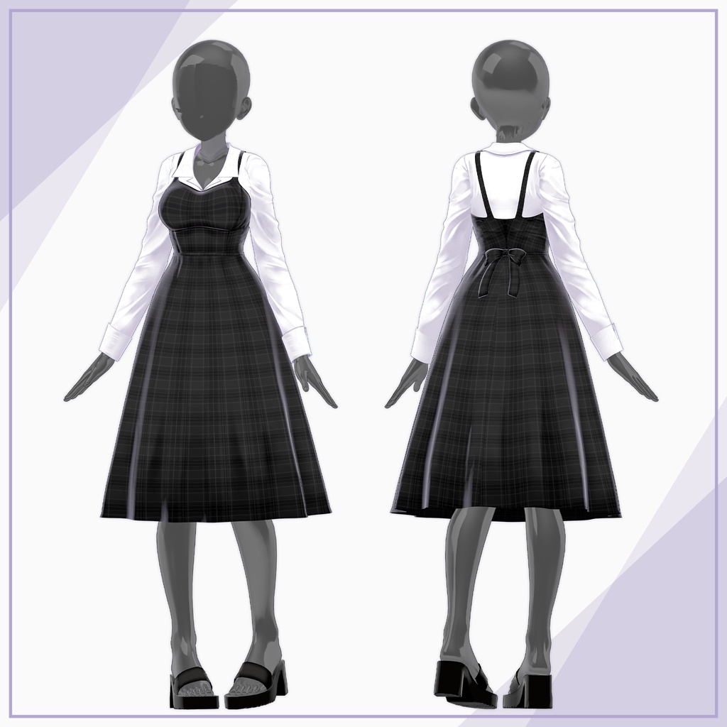【10Avatars】Uniform Style Dress / ユニホームスタイルワンピース (C16)