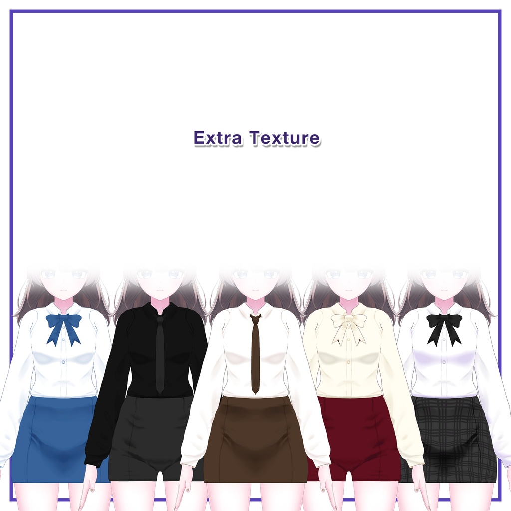 Shirts & Shorts, Skirt for Shinano / シャツ&ショーツ,スカート【しなの用】 (C3)