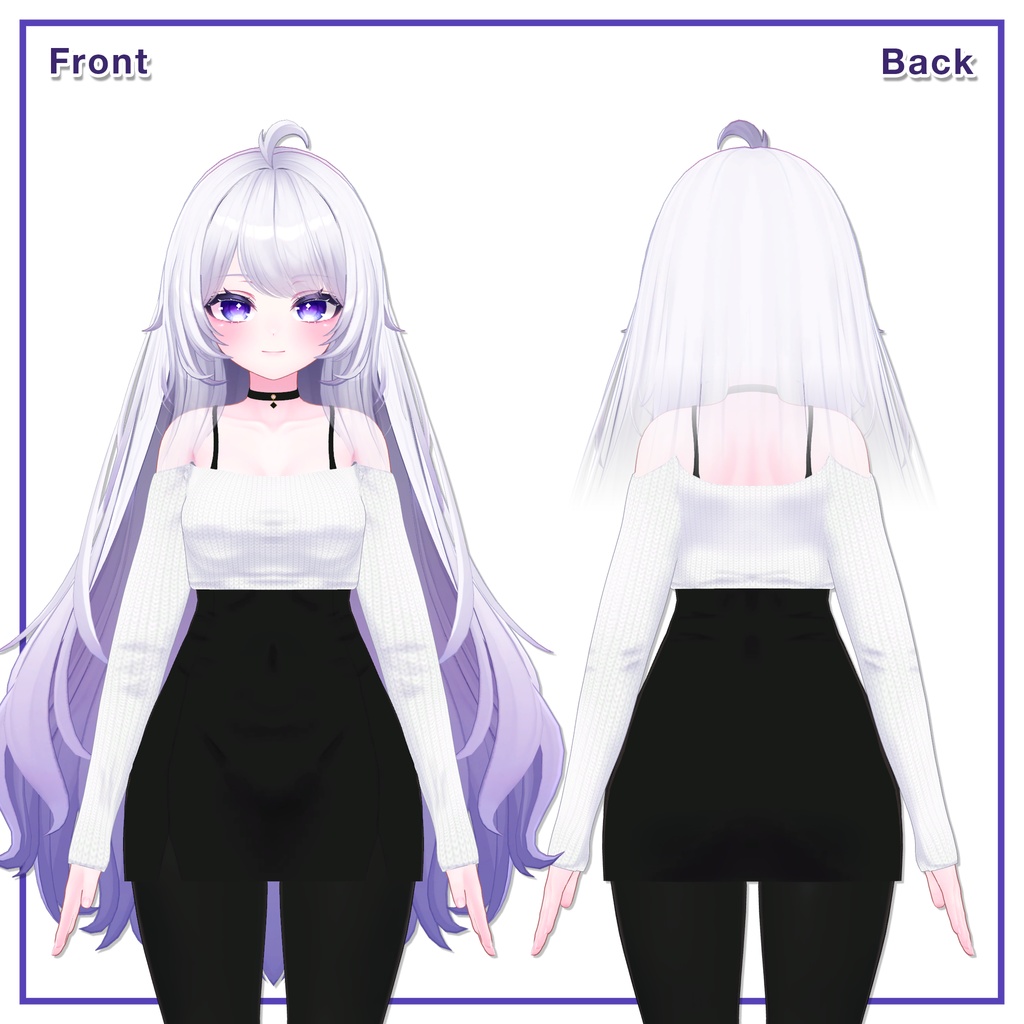 Offshoulder Top Dress for Airi / オフショルダー トップ ワンピース【愛莉用】 (C5)