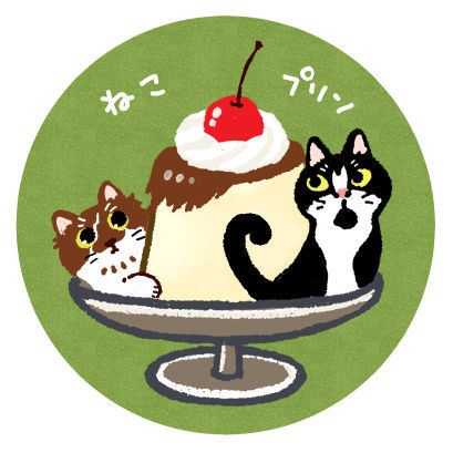 猫ちゃんステッカー