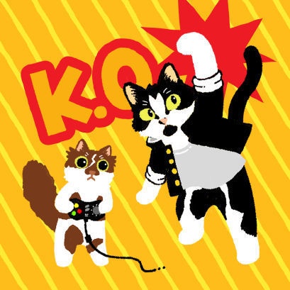 猫ちゃんステッカー