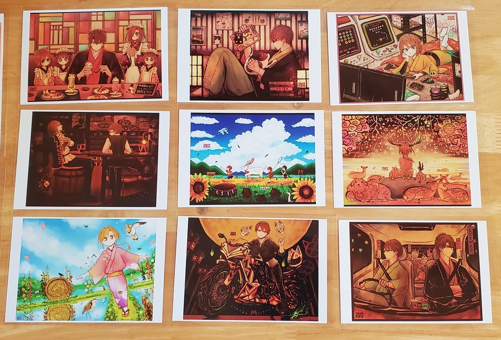 ポストカードセット1~14