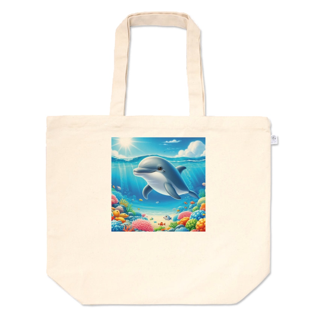 優雅に泳ぐイルカ