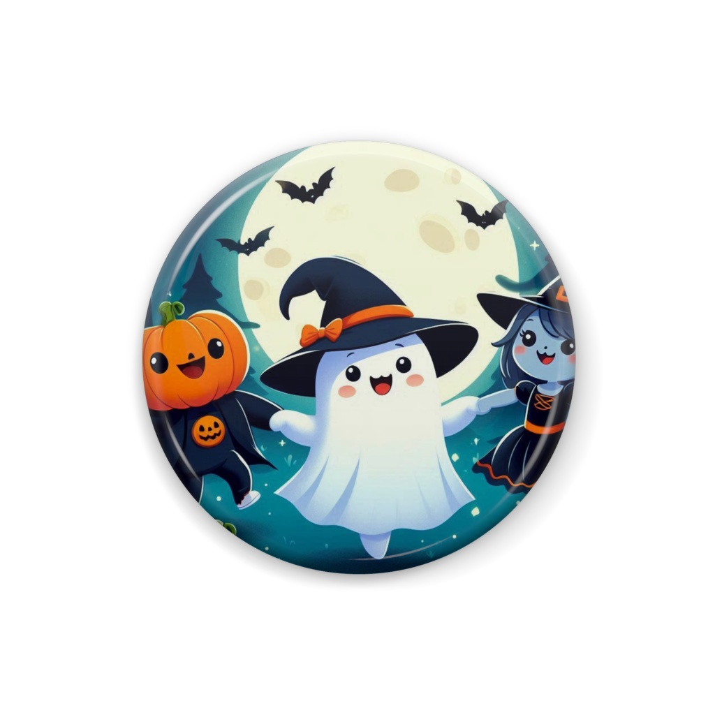 ハッピーハロウィンバッジ