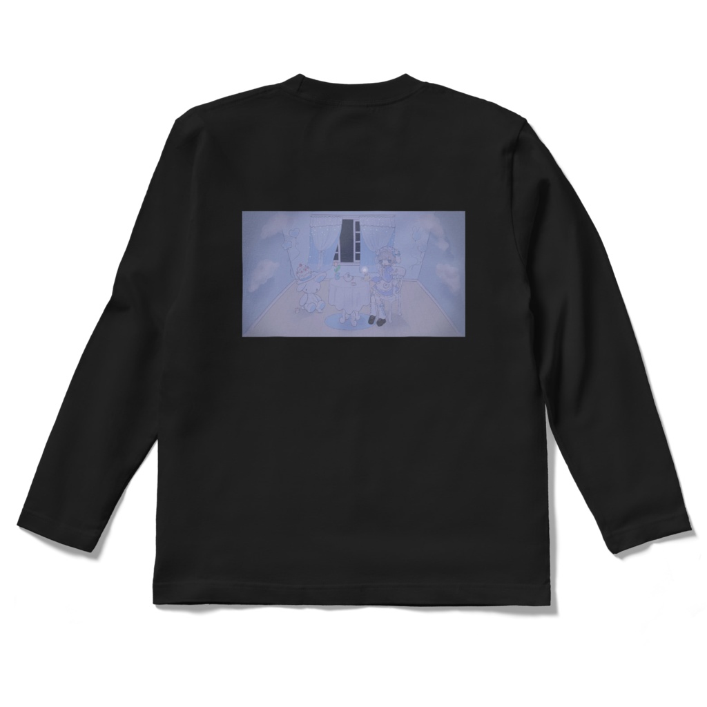 usacha一周年記念 ロングTシャツ 裏表ver