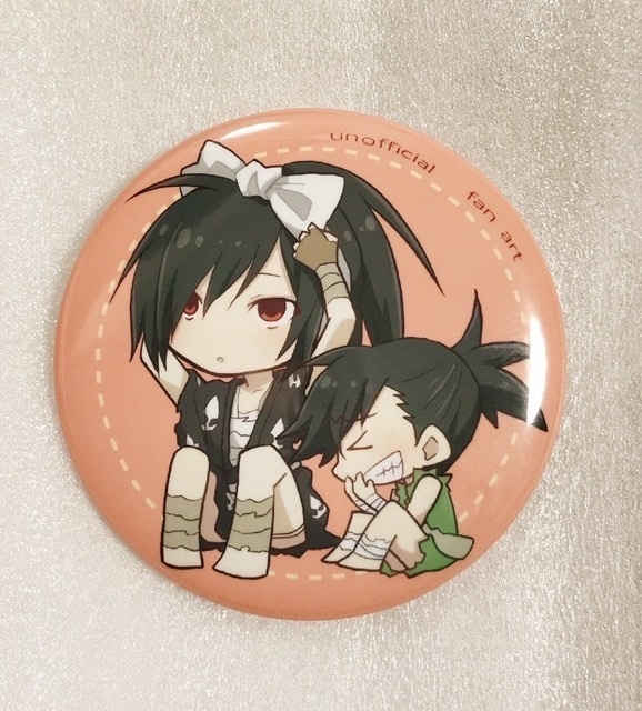 缶バッジ(どろろ&百鬼丸)