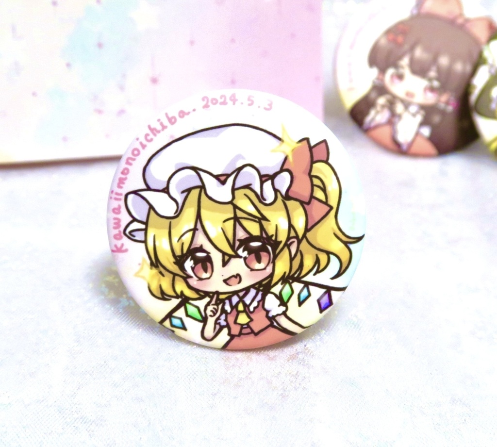 とうほう♡缶バッジ