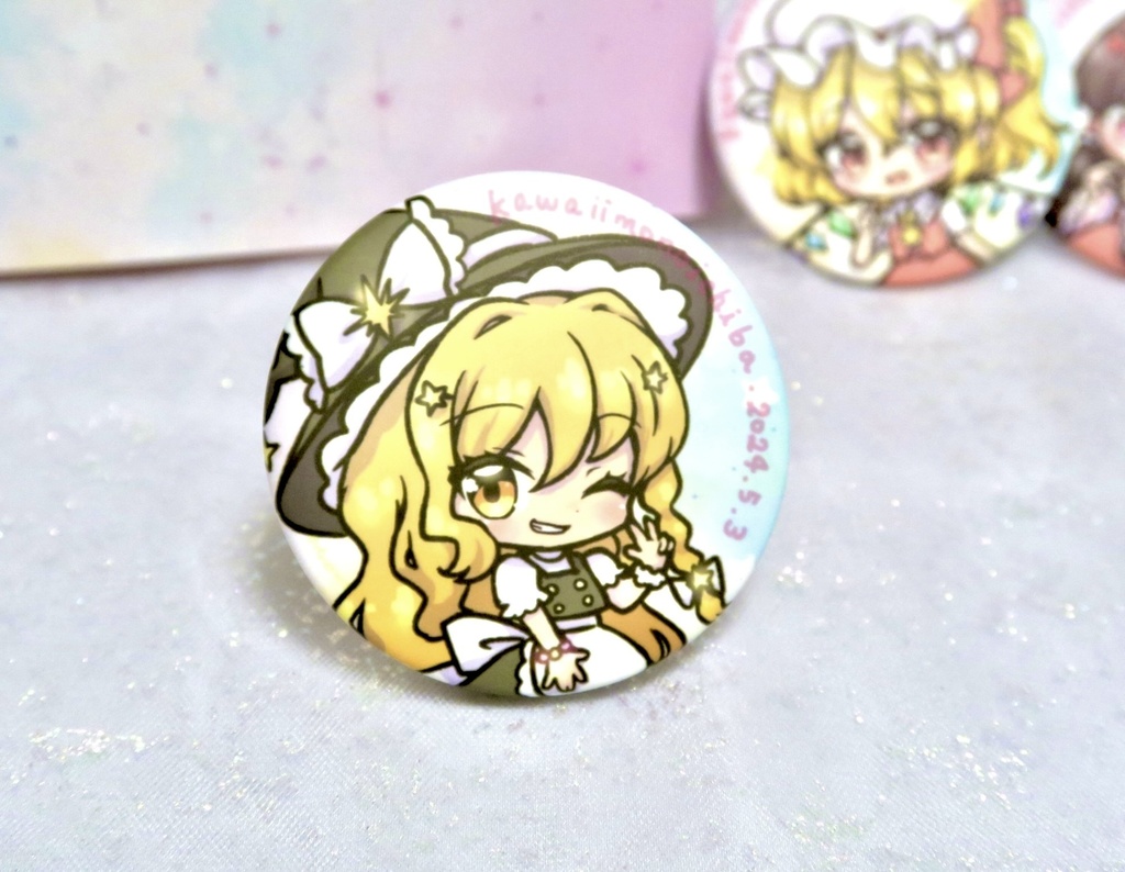 とうほう♡缶バッジ