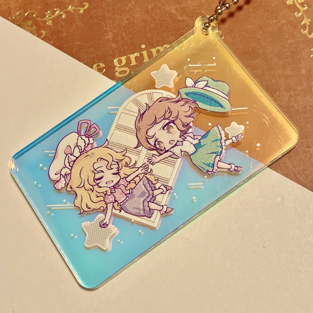 東方オーロラアクリルキーホルダー