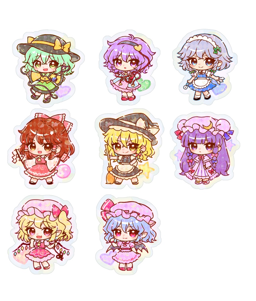 東方アクリルスタンド(ビスケット台座)