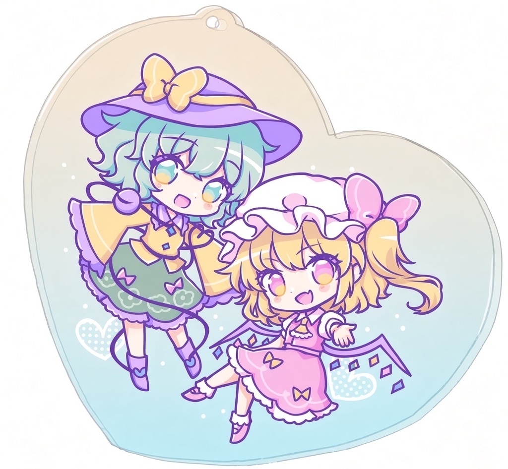 こいフラハートアクキー