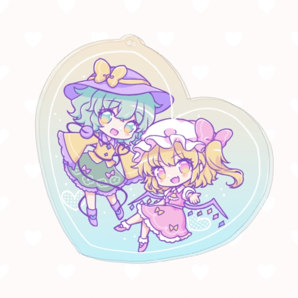 こいフラハートアクキー