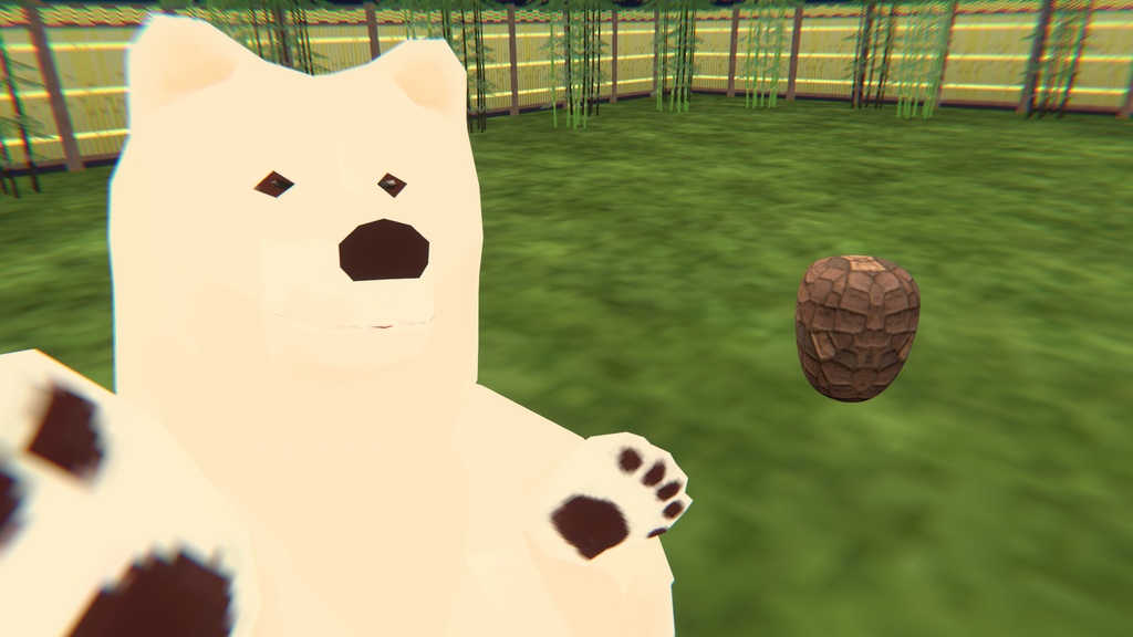 一般的なパンダ VRC & cluster 対応