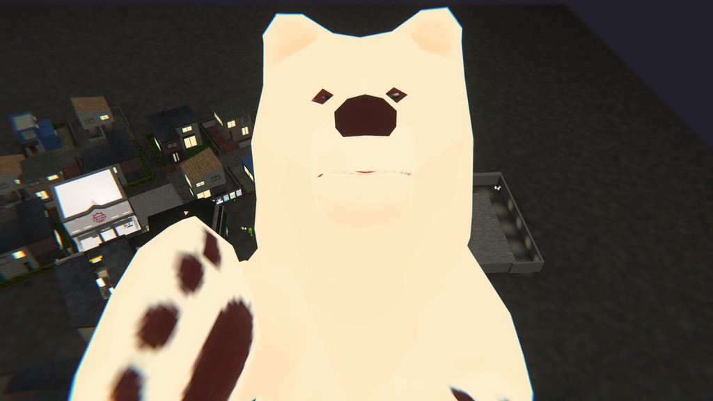 一般的なパンダ VRC & cluster 対応