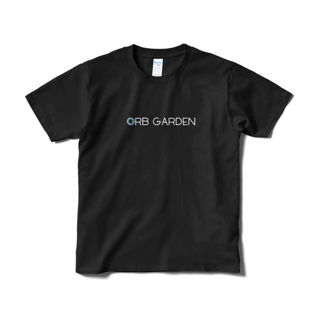 ORB GARDEN SIMPLE BLACK Tシャツ