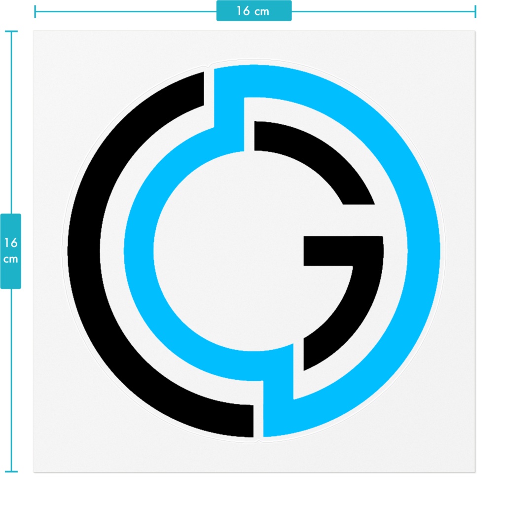 ORB GARDEN BIG LOGO ステッカー