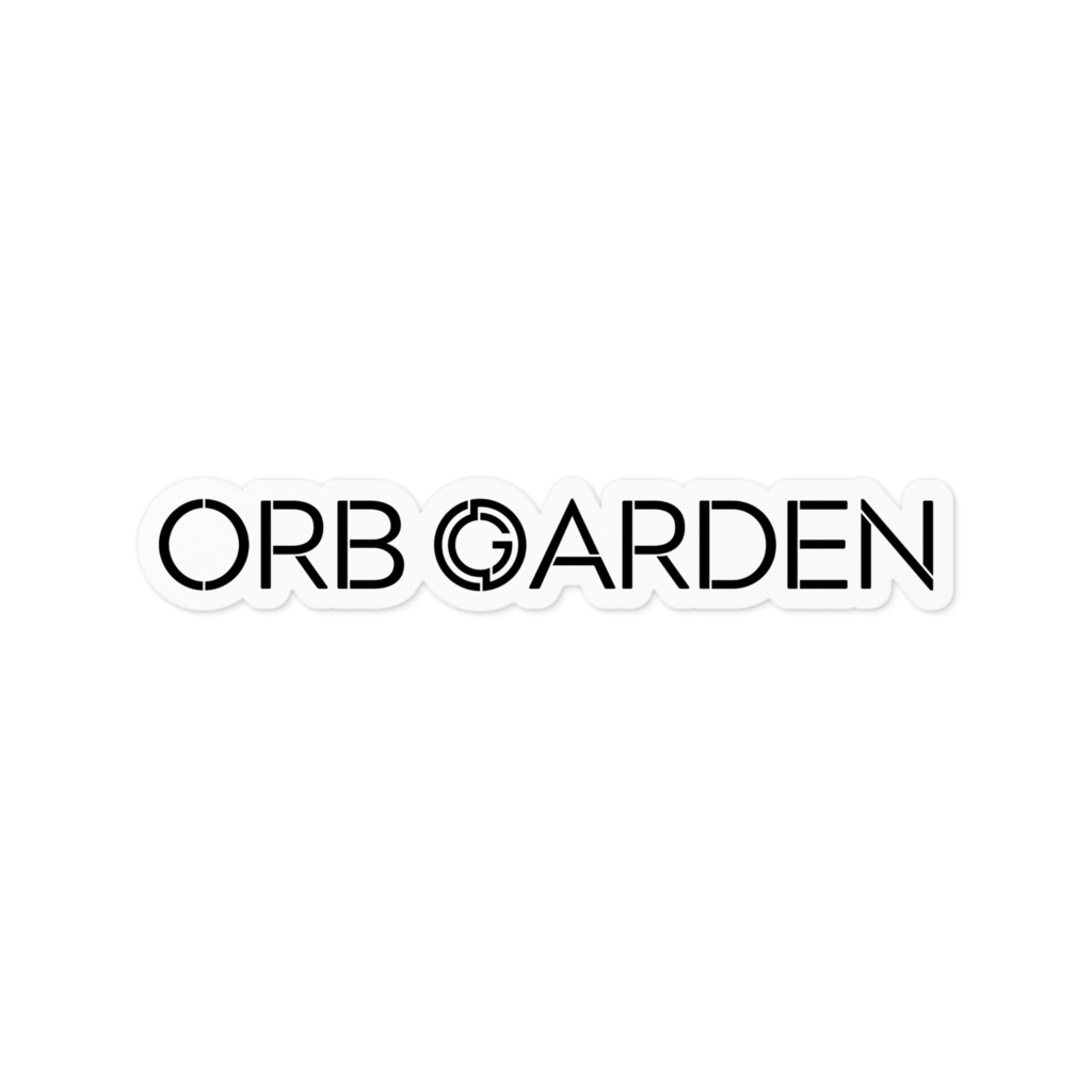 ORB GARDEN MONOTONE ステッカー