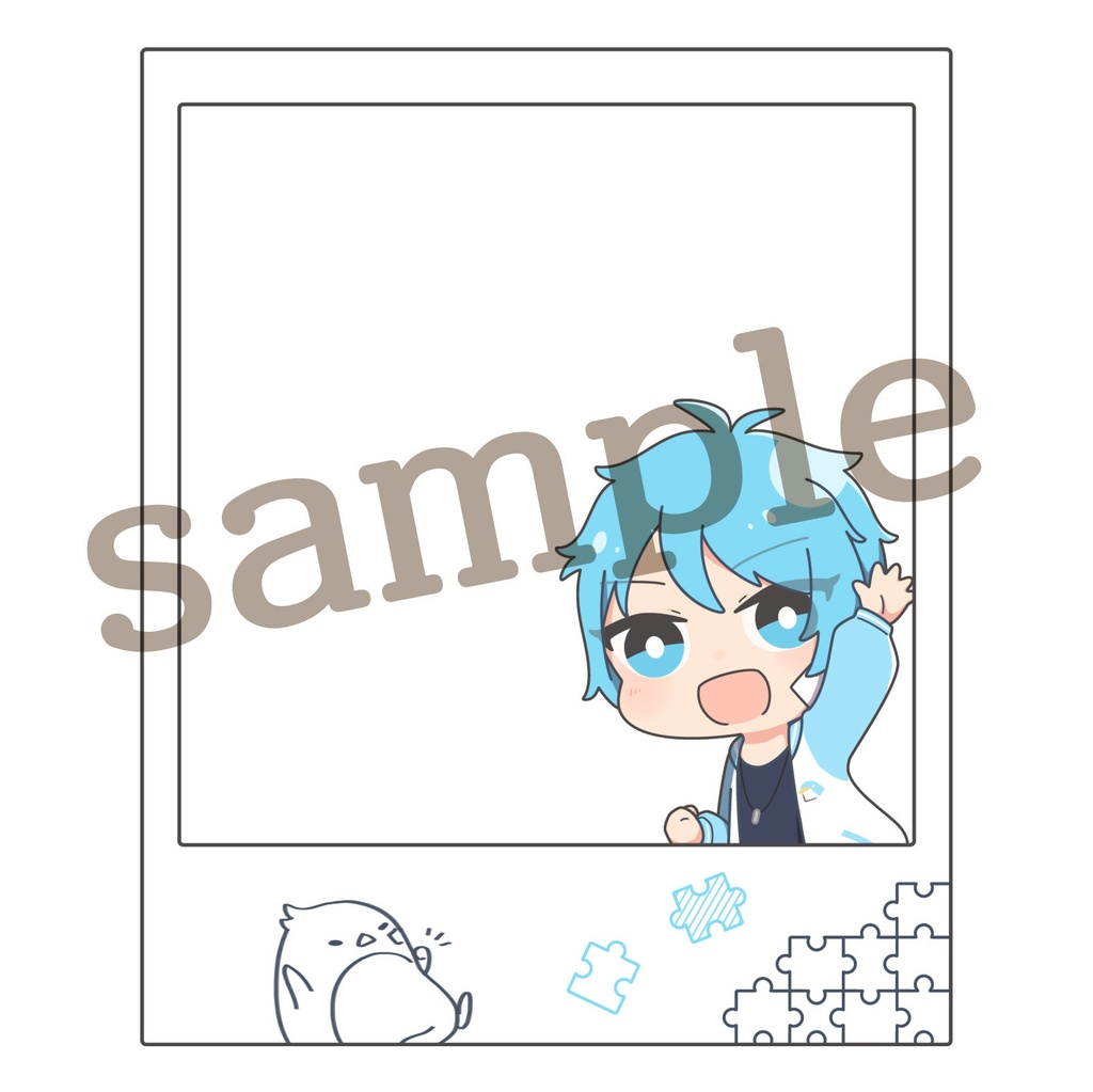 【非公式】チェキ風アクキー【ピースアパート】