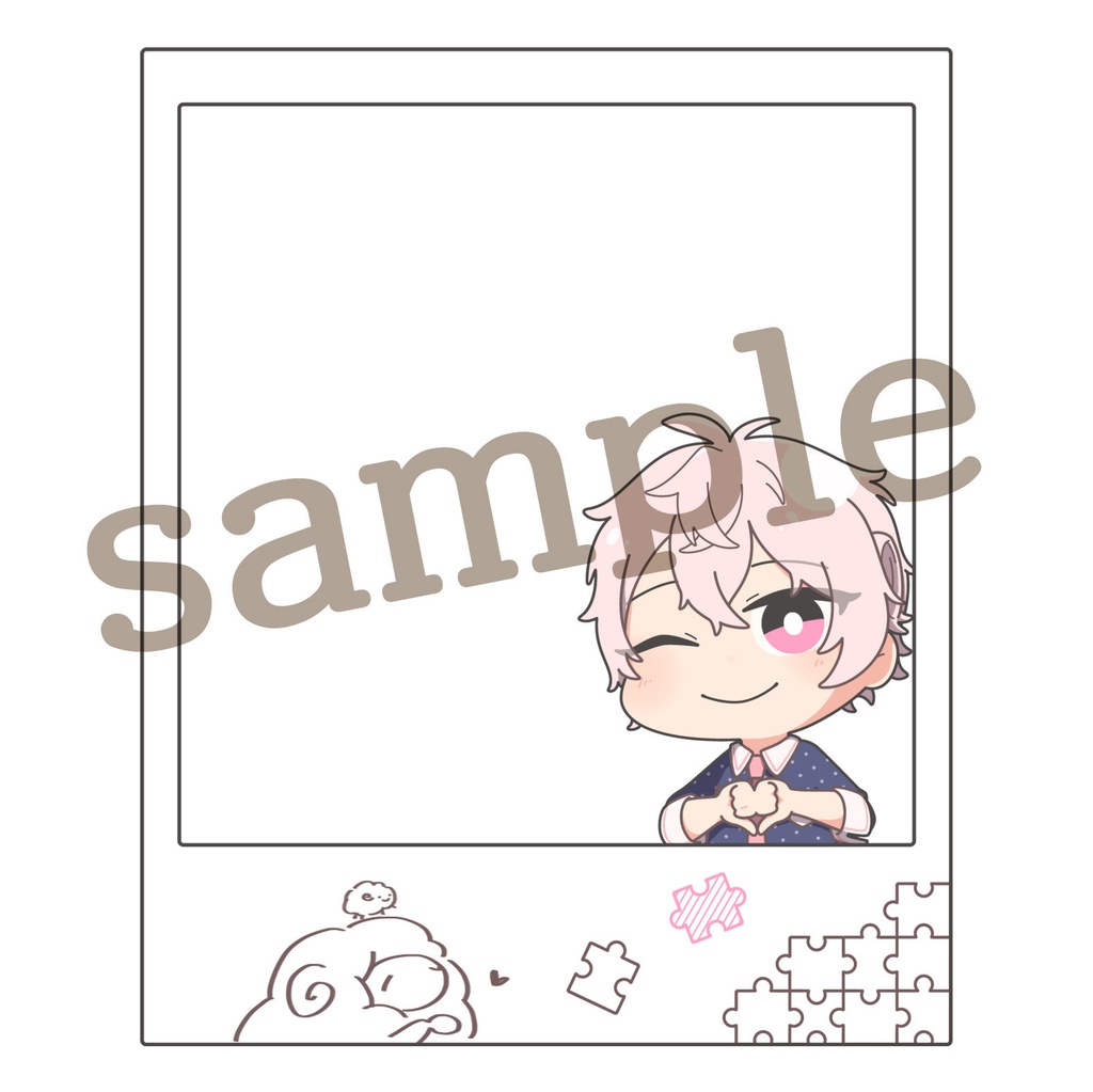 【非公式】チェキ風アクキー【コーティング】