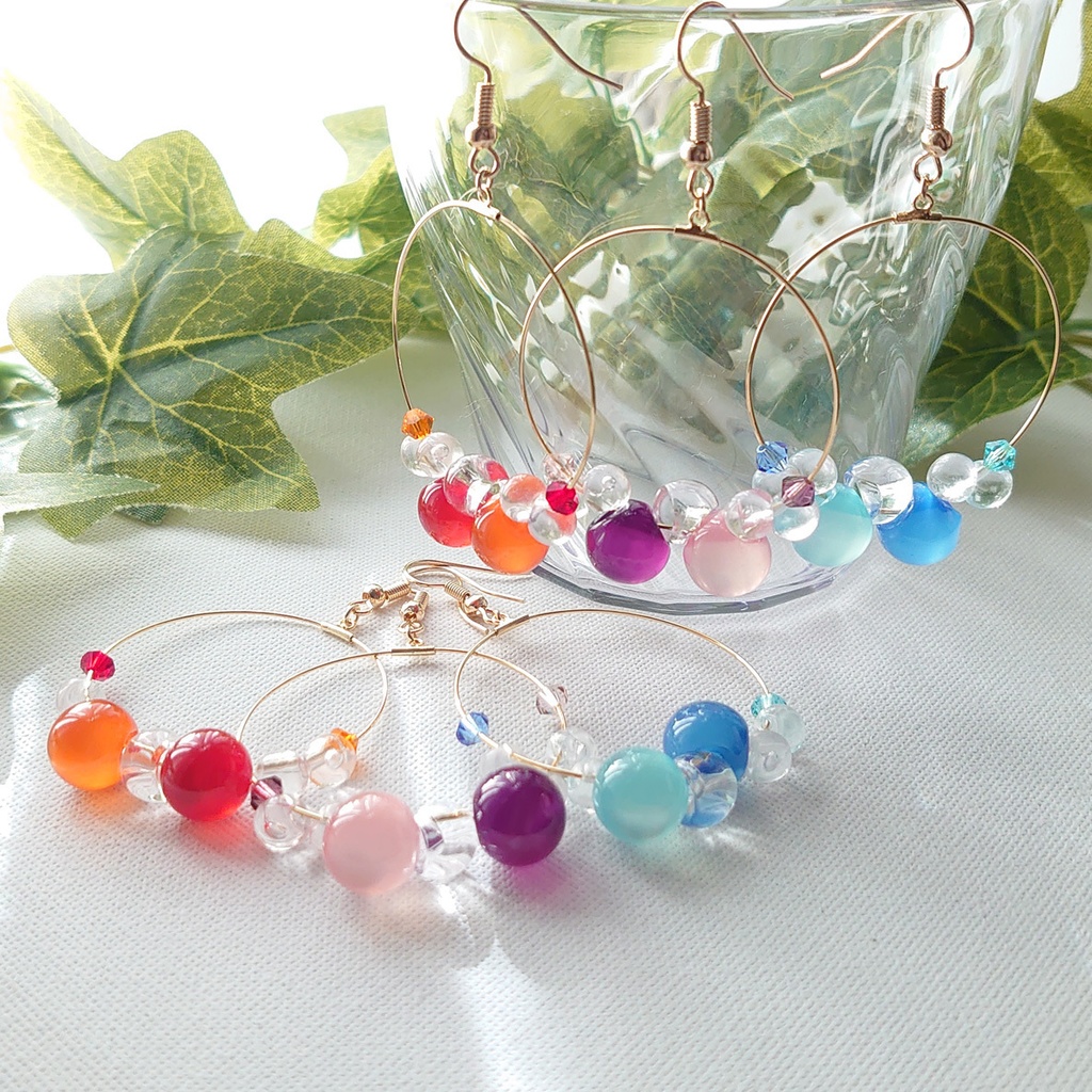 【前】ペア色 イヤーアクセ