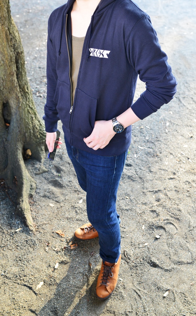 【IRLIS アイリス】ジップパーカー【IRONBOYオリジナル】