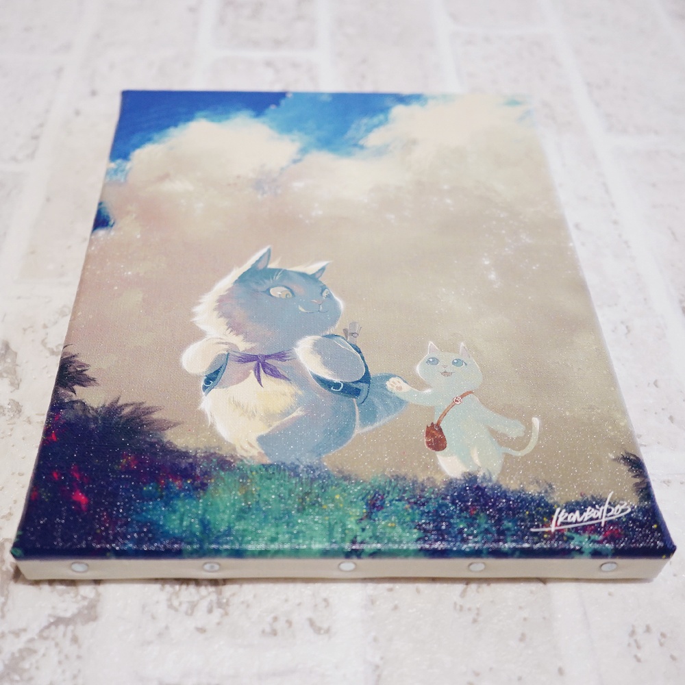 【在庫僅少品】はがね&しろがねのふたり旅キャンバス