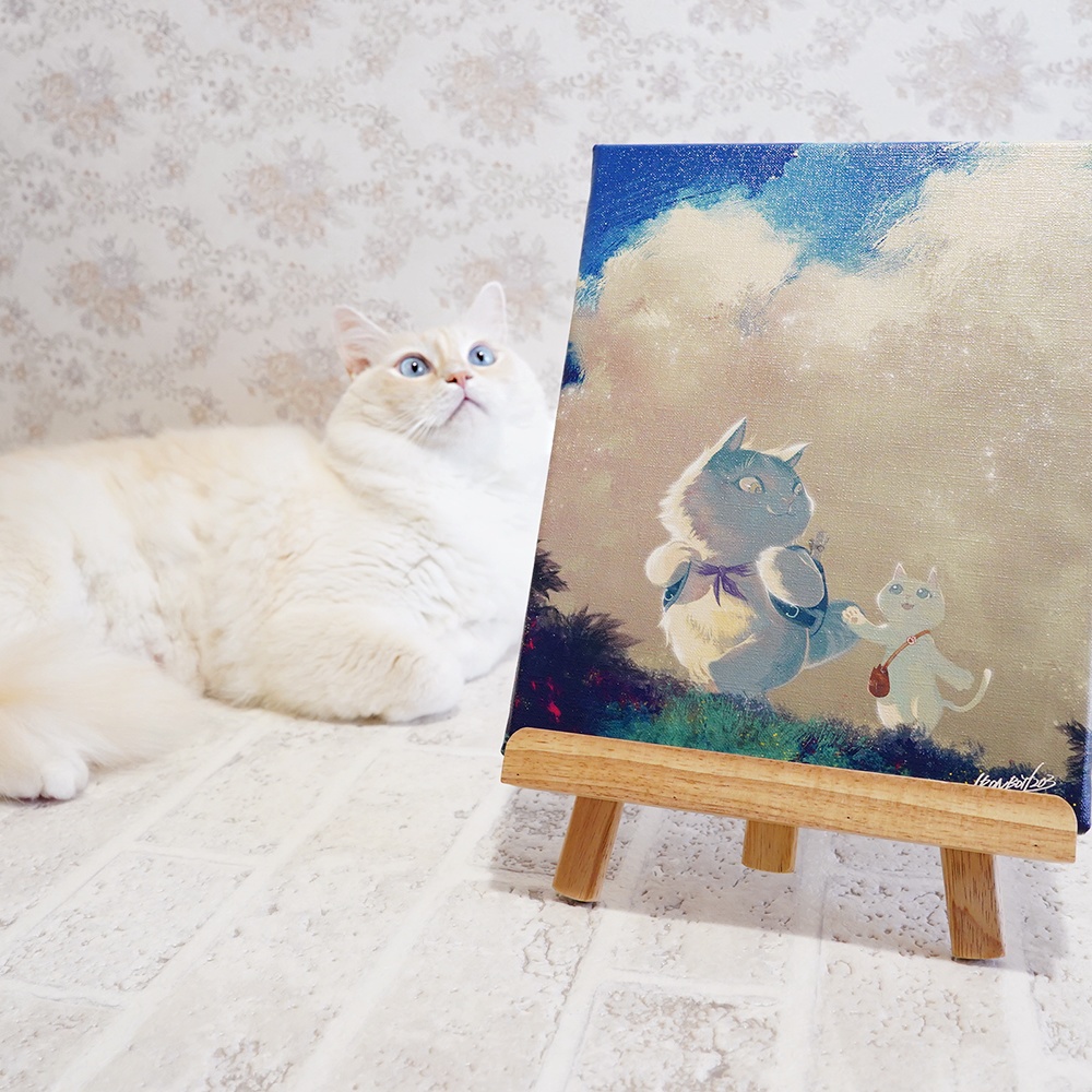 【在庫僅少品】はがね&しろがねのふたり旅キャンバス