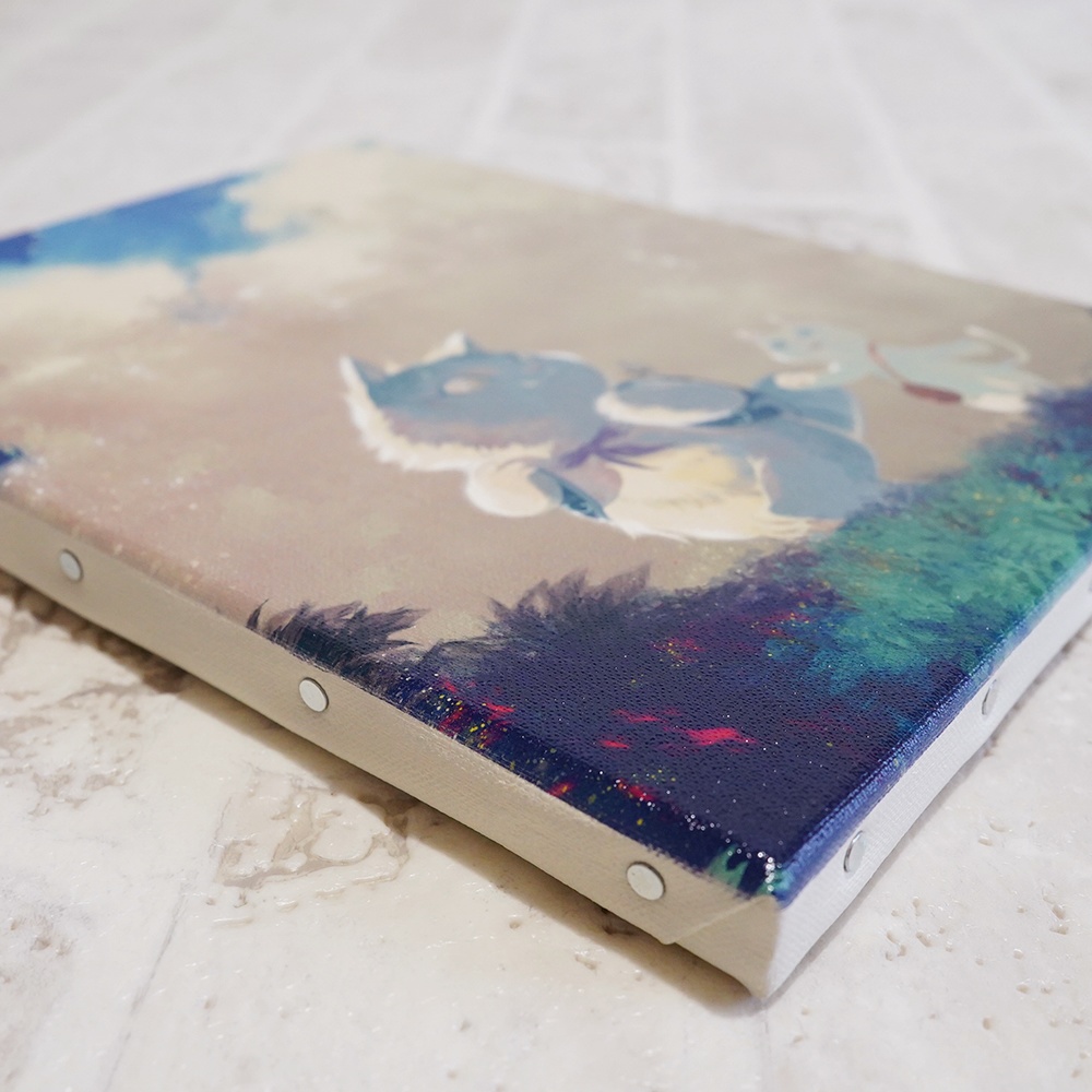 【在庫僅少品】はがね&しろがねのふたり旅キャンバス