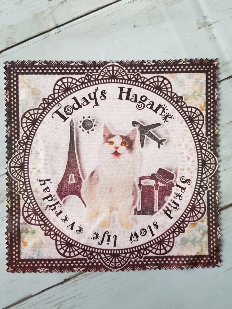 【メガネ拭き】はがね先生マイクロファイバーメガネ拭き