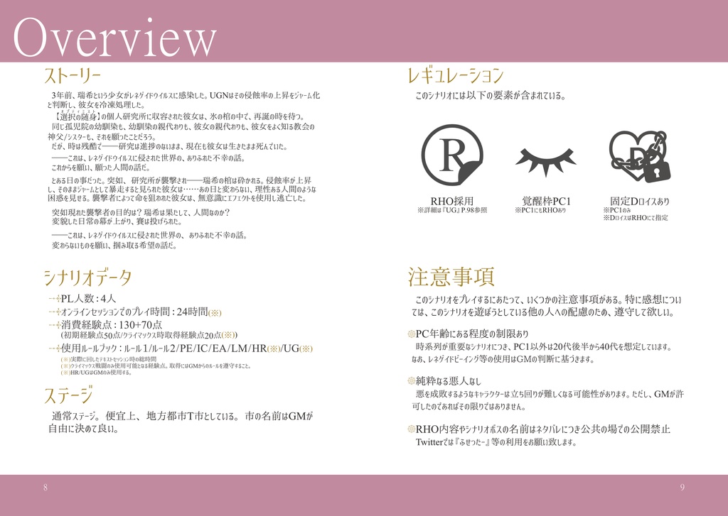 【DX3】地に福音が満ちずとも_無料配布版