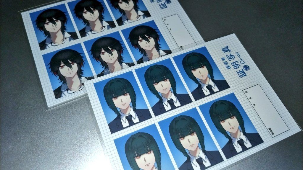 探索者証明写真 テンプレート