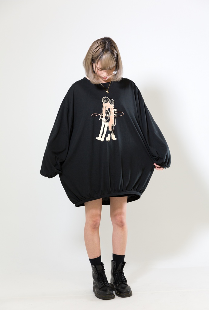 ゆったりバルーンTシャツ