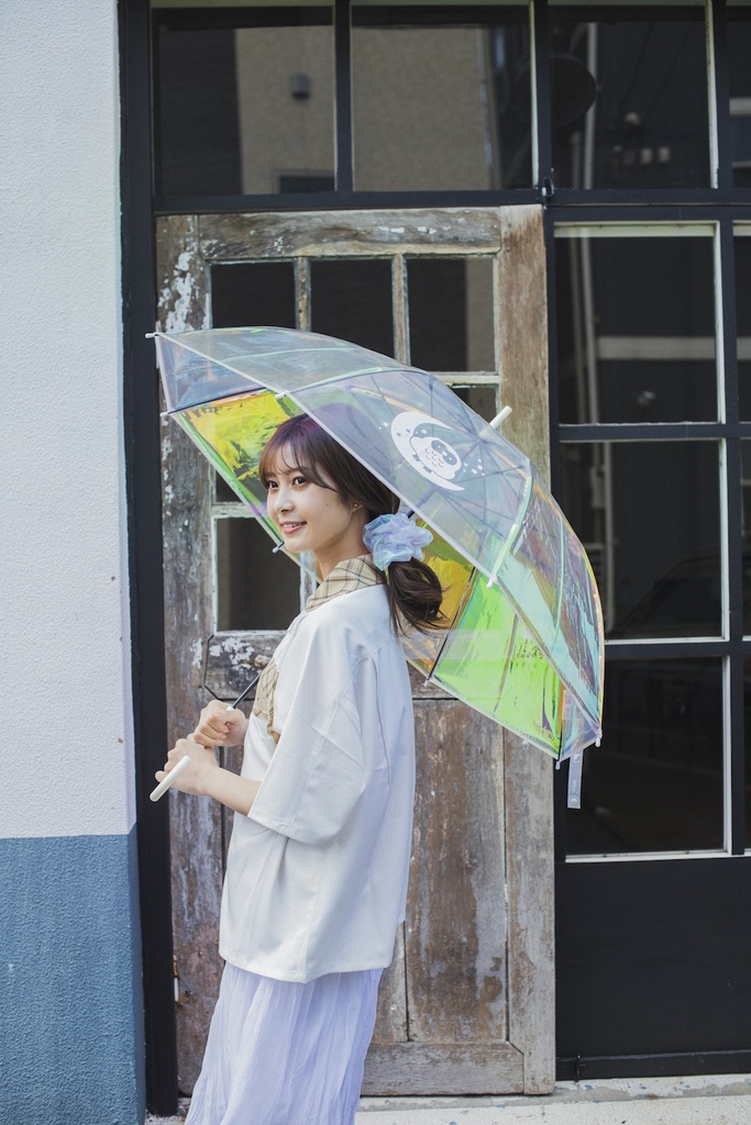 Rainbow umbrella