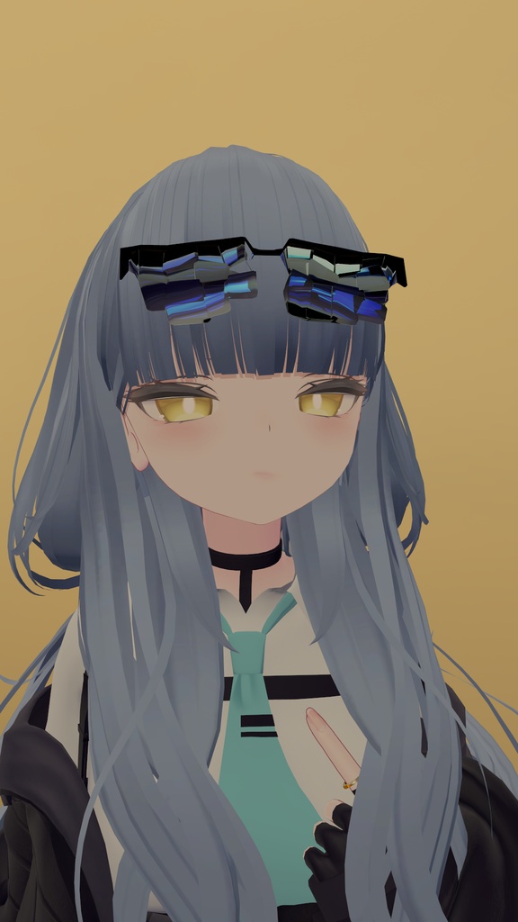 【VRChat】【眼鏡】クリスタルなメガネ