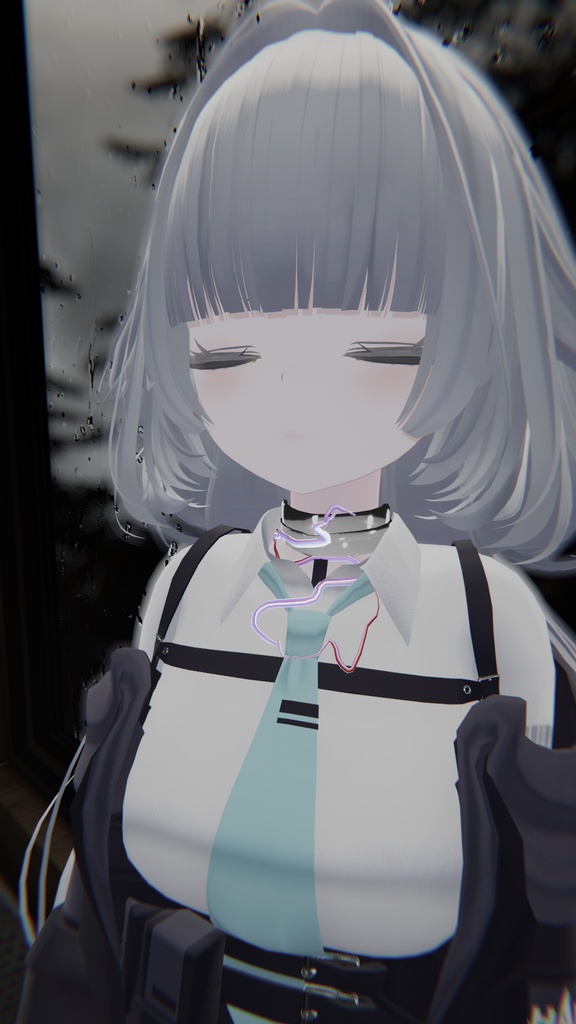 【VRChat】触手付きチョーカー