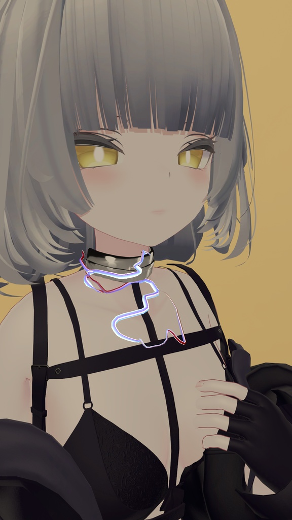 【VRChat】触手付きチョーカー