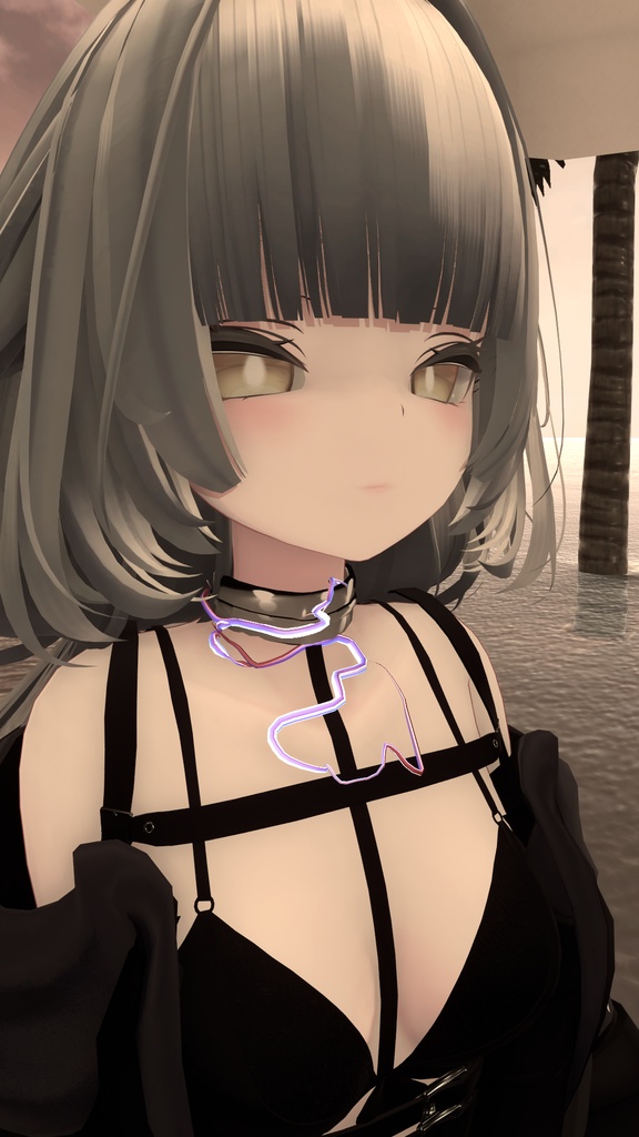 【VRChat】触手付きチョーカー