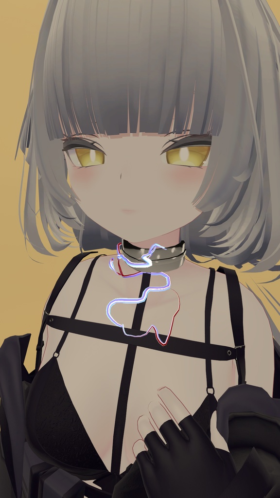 【VRChat】触手付きチョーカー