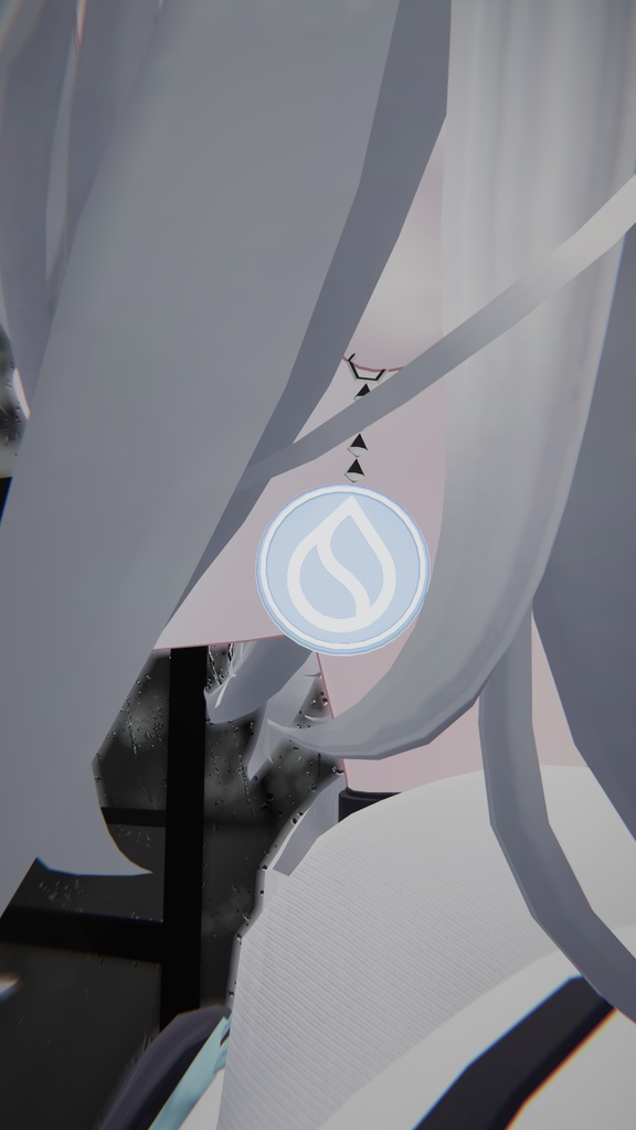 【VRChat】【FREE】SUI イヤリング