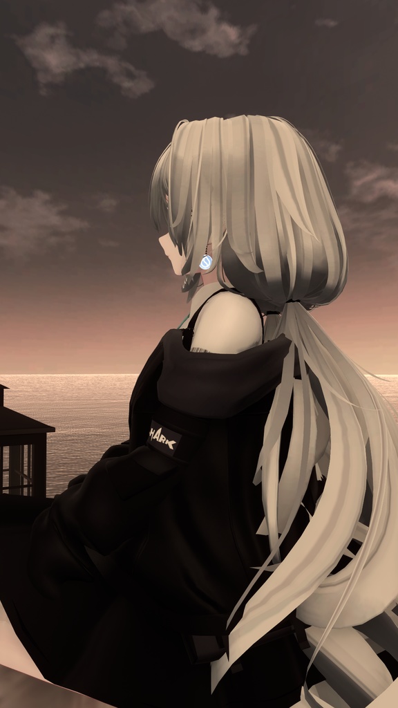 【VRChat】【FREE】SUI イヤリング